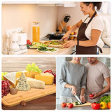 12 Pack Bulk Plain Bamboo Cutting Board Set 12 x 8 Inch Kitchen Chopping Boards Rectangular Blank Cutting Board Wood Crafts Serving Board for DIY Patelai