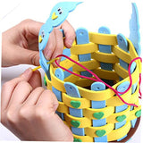 Cabilock 12 Sets Woven Basket DIY Material Kit basket weaving supplies DIY Bag weaving supplies Kids Crafts Candy Basket Weaving Kit basket making Cabilock