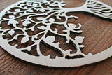 Tree of Life w/Leaves 1/8" Thick Unfinished Wood Cutout Cut out Shape Ready to Paint Various Sizes Texan Wood Crafts