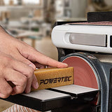 POWERTEC 71002-P4 Abrasive Cleaning Stick for Sanding Belts & Discs | Natural Rubber Eraser - Woodworking Shop Tools for Sanding Perfection, 4 PK POWERTEC