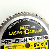 IVY Classic 36082 Premium Swift Cut 8-1/4-Inch 60 Tooth Carbide Circular Saw Blade with 5/8-Inch Diamond Knockout Arbor, 1/Card IVY Classic