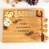 Personalized Charcuterie Board & Cheese Board Set, Wedding, Anniversary, Christmas, Housewarming Gifts, Customized gift for Couples, Bride, Groom, Princeton Craft