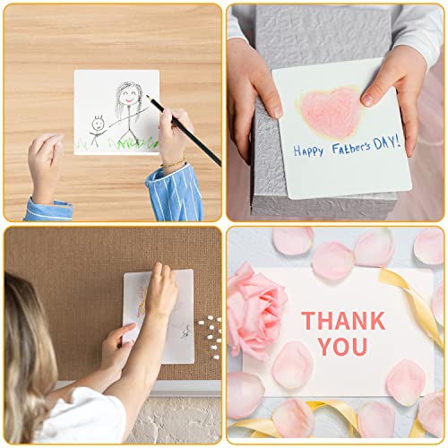 50 Sheets Blank Watercolor Cards, 4.7x4.7 Inch Watercolor Paper Cards Watercolor Cardstock Bulk for Beginners Artist Adults Kid Student Painting TOYMIS