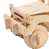 3D Puzzle Wooden Model Toy Kit Vehicle Bulid Car 38-Pieces PONTE COLLECTION