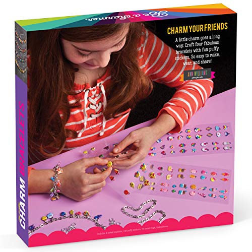 Craft-tastic — DIY Puffy Charm Bracelets Craft and Activity— Make Your Own Jewelry Kit for Kids — Ages 6+ - WoodArtSupply