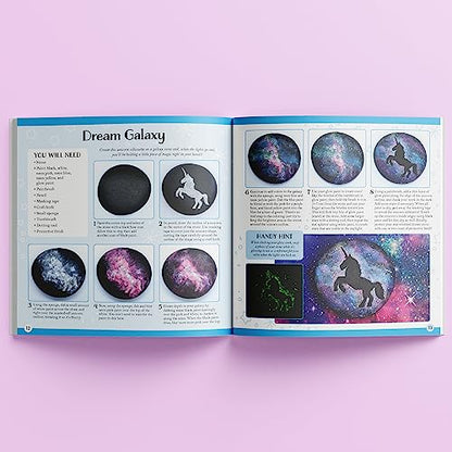 Craft Maker: Glow in The Dark Rock Painting - DIY Box Set for Adults, Neon & Glowing Paint Included, Unique Easy-to-Follow Projects, Arts & Crafts - WoodArtSupply