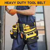 Tool Belt,Magnetic Tool Pouch,27-Pockets Heavy Duty Padded Tool Belts for Men,Detachable & Adjustable Tool Pouch Bag for LEFOR·Z