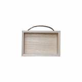 5” x 4” Unfinished Wooden Rectangle Shadow Box Picture Frame by Make Market - Ready-to-Finish Memory Box Display Case - Bulk 24 Pack Make Market