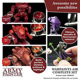 The Army Painter Warpaints Air Complete Set - 126 Non-Toxic Water Based Airbrush Paint Set – Miniature Paint for Tabletop Roleplaying, Boardgames, The Army Painter