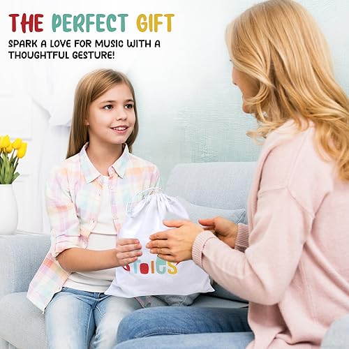 Stoie’s Wooden Music Set, Percussion Kids Musical Instruments, Montessori Unique Play Toddler Musical Instruments for Kids Ages 3, 5, 9, 12- Baby Stoie's