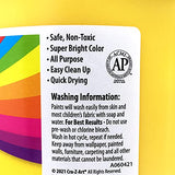 Cra-Z-Art Washable Kids Paint, Yellow, 1 Gal Bottle Cra-Z-Art