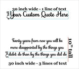 Custom Wood Word Signs, Phrase & Custom Quotes for wall decor, Do it yourself projects Kobasic Creations