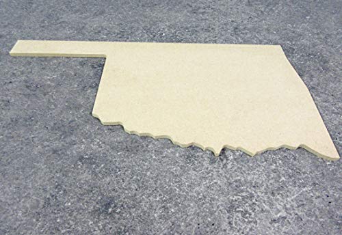 Oklahoma State Cutouts - 3 Pack - 1/4'' MDF - WoodArtSupply