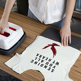 WORKLION Heat Press Mat 11"x13": Double-Sided Fireproof Materials Protective Resistant Mat for Cricut Easypress/Easypress 2 & HTV Craft Vinyl Ironing WORKLION