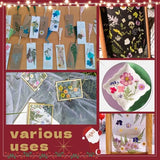 CONVELIFE Dried Flowers for Resin, 120pcs Natural Flowers and Leaves Compressed, Vacuum Packed DIY Dried Flowers for Epoxy, Jewelry, Candles, Soap, CONVELIFE