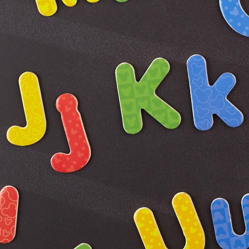 Melissa & Doug Disney Mickey and Friends Wooden Alphabet Magnets - 52 Uppercase and Lowercase Letters Melissa & Doug
