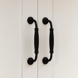 AIEGLE Large Kitchen Pantry Cabinet Set with Wall Mounted Storage Sideboard, Freestanding Wall Storage Cabinet with Shelves, 8 Doors & 2 Drawers, AIEGLE