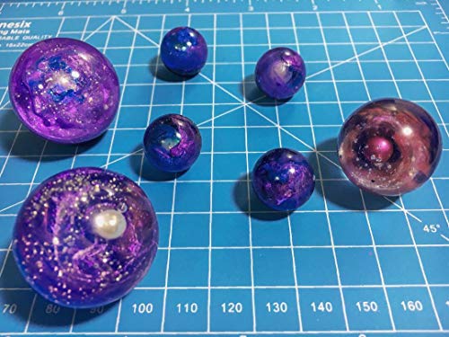 Pigment Mica Powder 12 Colors 10g/0.35oz Mica Powder Set Metallic Effect for Epoxy Resin Kit Color Pigment Soap Making Paint Nail Polish Makeup VITORY