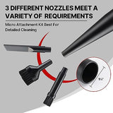 Shop-Vac Micro Cleaning Nozzle Kit, 1-1/4" Detailed-Cleaning Attachments for Compact Wet Dry Shop Vacuum, Storage Bag Included, 6 Pieces Shop-Vac