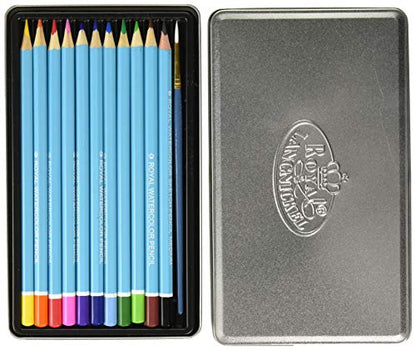 Royal & Langnickel Watercolor Pencil Art Set 12pcs - WoodArtSupply