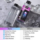 LET'S RESIN Crystal Clear Epoxy Resin, 32oz Bubbles Free Epoxy Resin, Table Top & Bar Top Casting Resin, Clear Epoxy Resin for Art Crafts LET'S RESIN