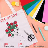 HTVRONT Accessories Bundle for Cricut Joy and Supplies Include Weeding Tools, Heat Transfer, Adhensive Vinyl Sheets for Starter Kit-38PCS HTVRONT