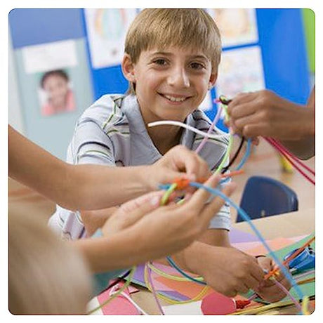 ACRSIKR String Gimp Plastic Lacing Cord for Bracelets Scoubidou Craft Kits with Snap Clip Hooks 20 Colors ACRSIKR