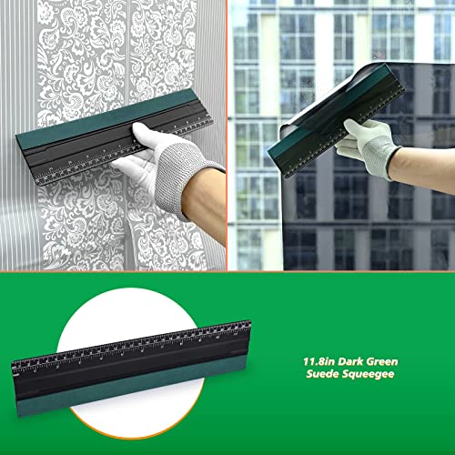 EHDIS Vinyl Squeegee Tool Window Tint Squeegee Tool 3PCS Big Size Felt Edge Vinyl Wrap Squeegee for Vinyl Graphic Decal Car Wrapping Applicator Large EHDIS