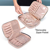 Yarwo Carrying Case Compatible with Cricut Tools Set, Accessories Organizer Bag for Craft Pens and Basic Tools, Dusty Rose (PATENTED DESIGN) Yarwo