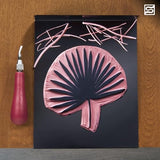 Speedball Bench Hook and Inking Plate for Block Printing Carving, 9"x12", Made in USA Speedball