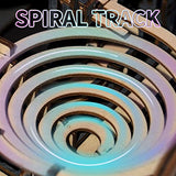 Wooden Marble Run Kit - 3D Puzzle Wood Colored Balls Run Stepped Hoist with 3-Stepped Lift Mechanism - Kinetic DIY Marble Run Wooden Puzzle ROEOLNIL