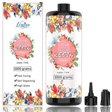 UV Resin 1,000g - Crystal Clear Improved Ultraviolet Curing Epoxy Resin for DIY Jewelry Making, Craft Decoration - Hard UV Glue Solar Cure Sunlight Limino