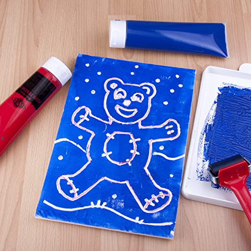 Essdee P6K4K Block Printing Kit for Kids, for 1 Year to 99 Years Essdee