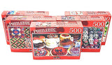500 Piece Puzzle Variety Pack of 5 Different Puzzles - Colorful, Fun Puzzle Designs - Perfect for Kids of All Ages - Puzzlebug, Artbox, CRA-Z-Art Puzzlebug