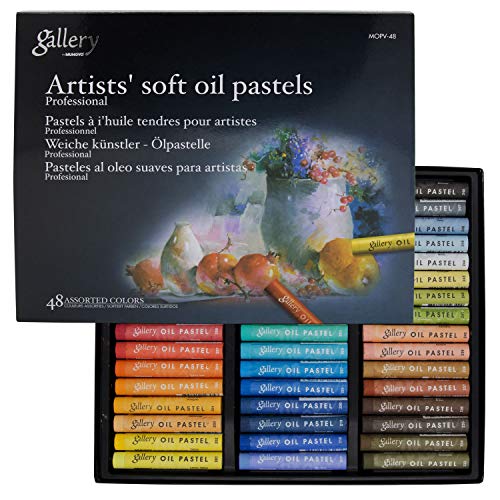 Mungyo Gallery Soft Oil Pastels Set of 48 - Assorted Colors - WoodArtSupply