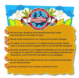 Eco 3D Wooden Puzzle Seal from Deluxebase. Animal Themed DIY 3D Puzzle Craft Kit. Sustainable Wood Ocean Animal Toys Perfect Model Building Kits for Eco 3D Wooden Puzzle