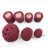 Banmo Abrasive 7 PCS Non Woven Abrasive Buffing Wheels Drill Attachment Set, Scouring Pads Wheel with 1/4" Shank Polishing Head for Polishing Banmo Abrasive