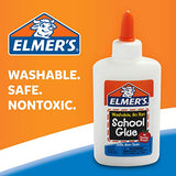 Elmer's Liquid School Glue, Washable, 4 Ounces Each, 12 Count - Great for Making Slime Elmer's