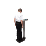 Health-O-Meter Digital Professional Waist High Beam Scale, Silver Health o meter