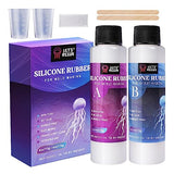 LET'S RESIN 8oz Silicone Mold Making Trial Kit, Fast Cure Mold Making Silicone Rubber, Easy Mixing, Flexible Platinum Cured Molding Silicone for LET'S RESIN