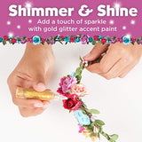 Creativity for Kids Flower Crowns Craft Kit - Create 4 Hair Accessories Creativity for Kids