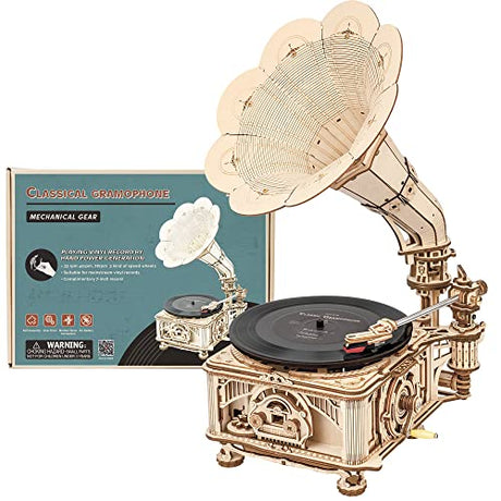 ROKR 3D Wooden Puzzles for Adults-Model Building Kit for Adults to Build-424Pcs DIY Wood Craft Kit-Room Decor for Men and Women ROKR