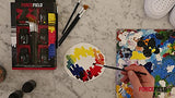 Forcefield unisex adult Paint Kit for Shoes, Black, White, Red, Blue, Yellow, One Size US Forcefield