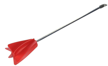 Edward Tools 5 Gallon Paint Mixer Drill Attachment - Quick Mix No Splash - Heavy Duty Plastic Mixer Head with Metal Hex Shaft for Standard 3/8” Edward Tools