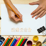 ABOOFAN Crafts Woodsy Decor Unfinished Wood Cutouts House Shaped Wooden Discs Slices Embellishments Party Decorations for Holiday Crafts DIY Projects ABOOFAN