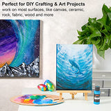 Shuttle Art Color Change Acrylic Paint, 20 Chameleon Colors Acrylic Paint, 60ml/2oz Bottles, Iridescent Paint for Artists, Beginners, Kids Painting & Shuttle Art