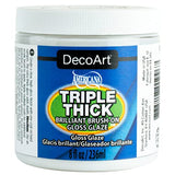 DecoArt Triple Thick Gloss Glaze - Jar, 8fl oz DecoArt