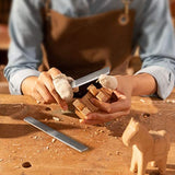 Wood Rasp 2 Packs with Premium Grade High Carbon Hand File and Round Rasp, Half Round Flat & Needle Files. Best Wood Rasp Set for Sharping Wood and Roontin