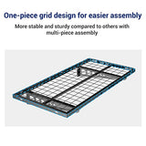 FLEXIMOUNTS 2-Pack 2x4ft Corner Wall Shelving Garage Storage Rack, 24-inch-by-48-inch Floating Shelves, Black FLEXIMOUNTS