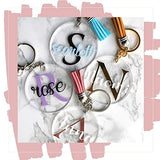 JINMURY 120 Pcs 2 Inch Acrylic Keychain Blanks | Clear Acrylic Circle Discs with Hole, Come with Silver 30 Tassles and 30 Keychain Rings, Perfect for JINMURY